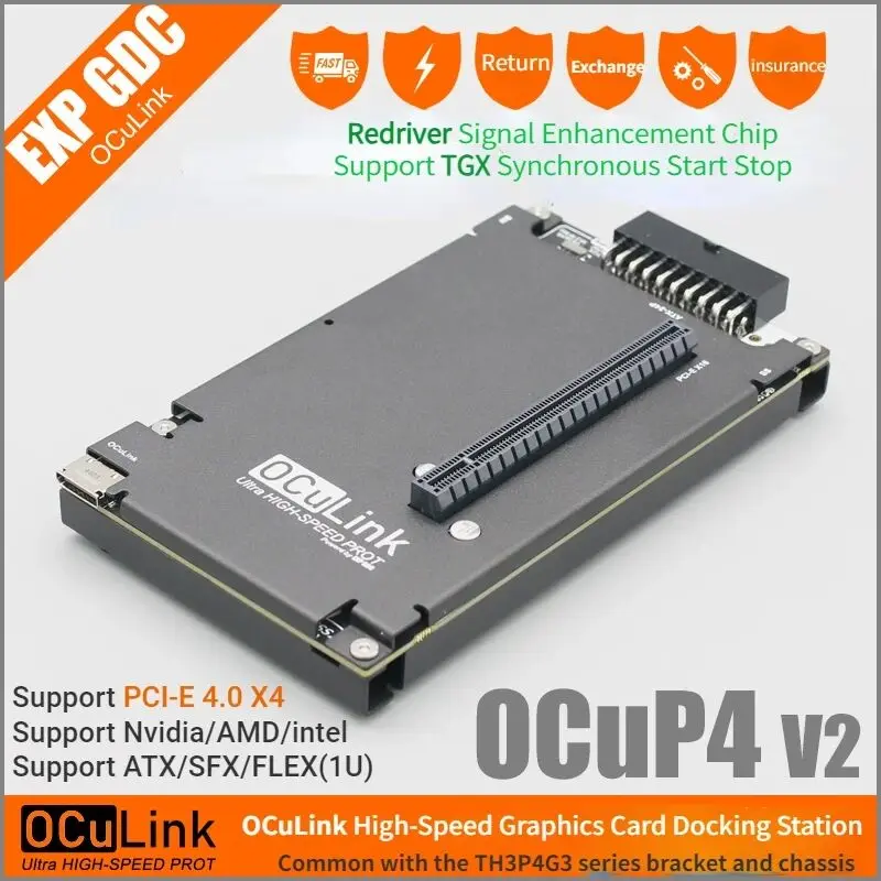 OCuP4V2 OCuLink GPU Dock met R - Oculink Egpu Mini Pc recensie en prijs